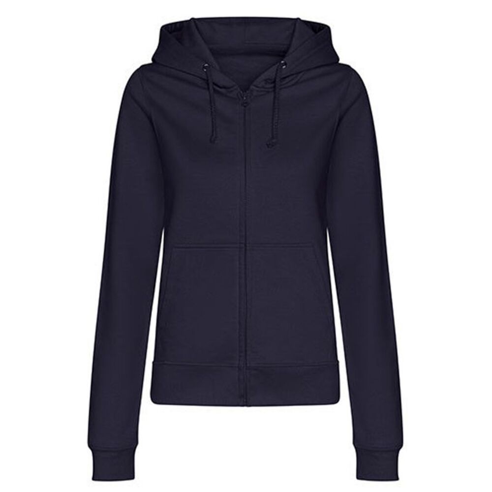 Awdis Womens/Ladies College Hoodie / New French Navy
